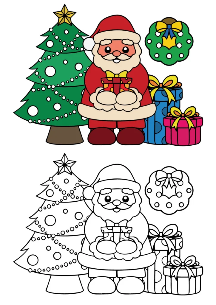 Christmas Coloring Page