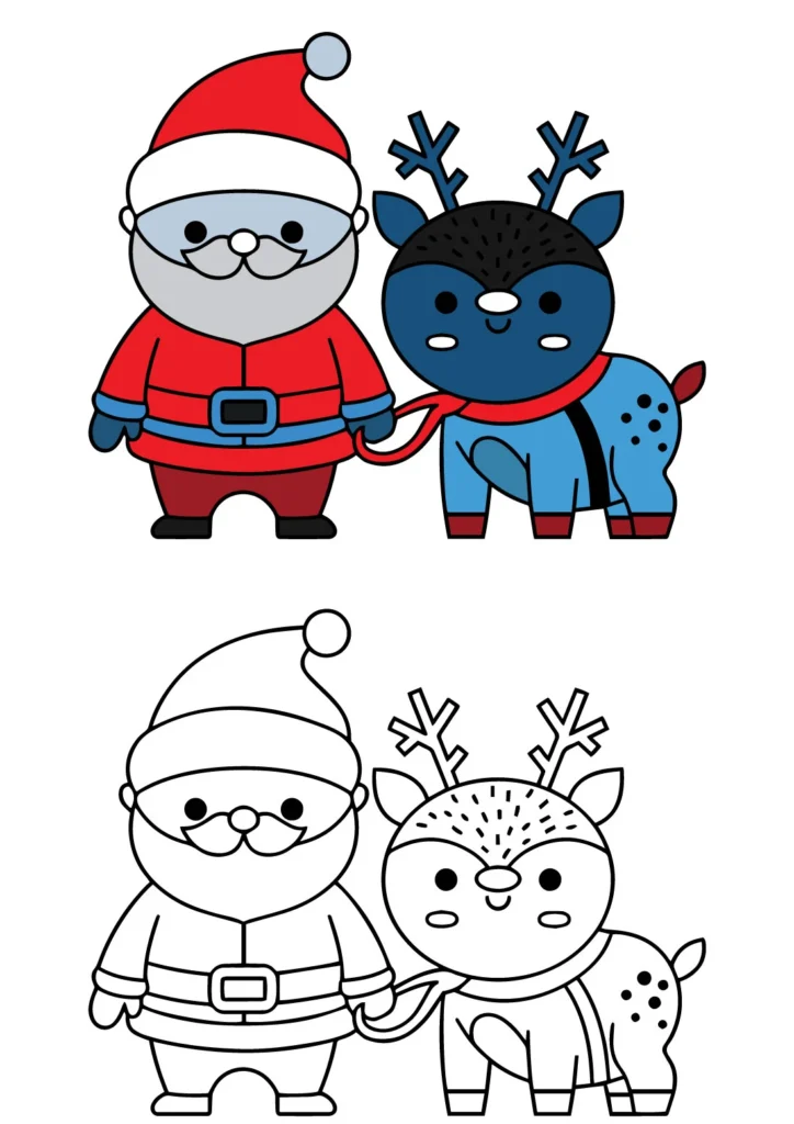 Christmas Coloring Page