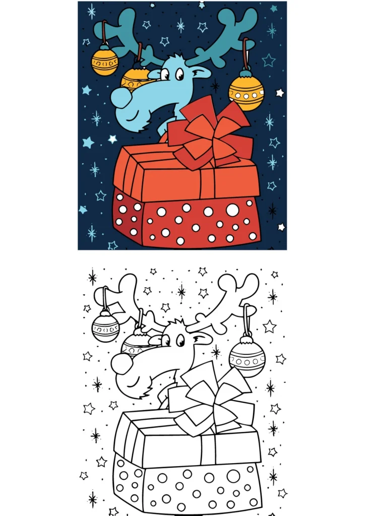 Christmas Coloring Page