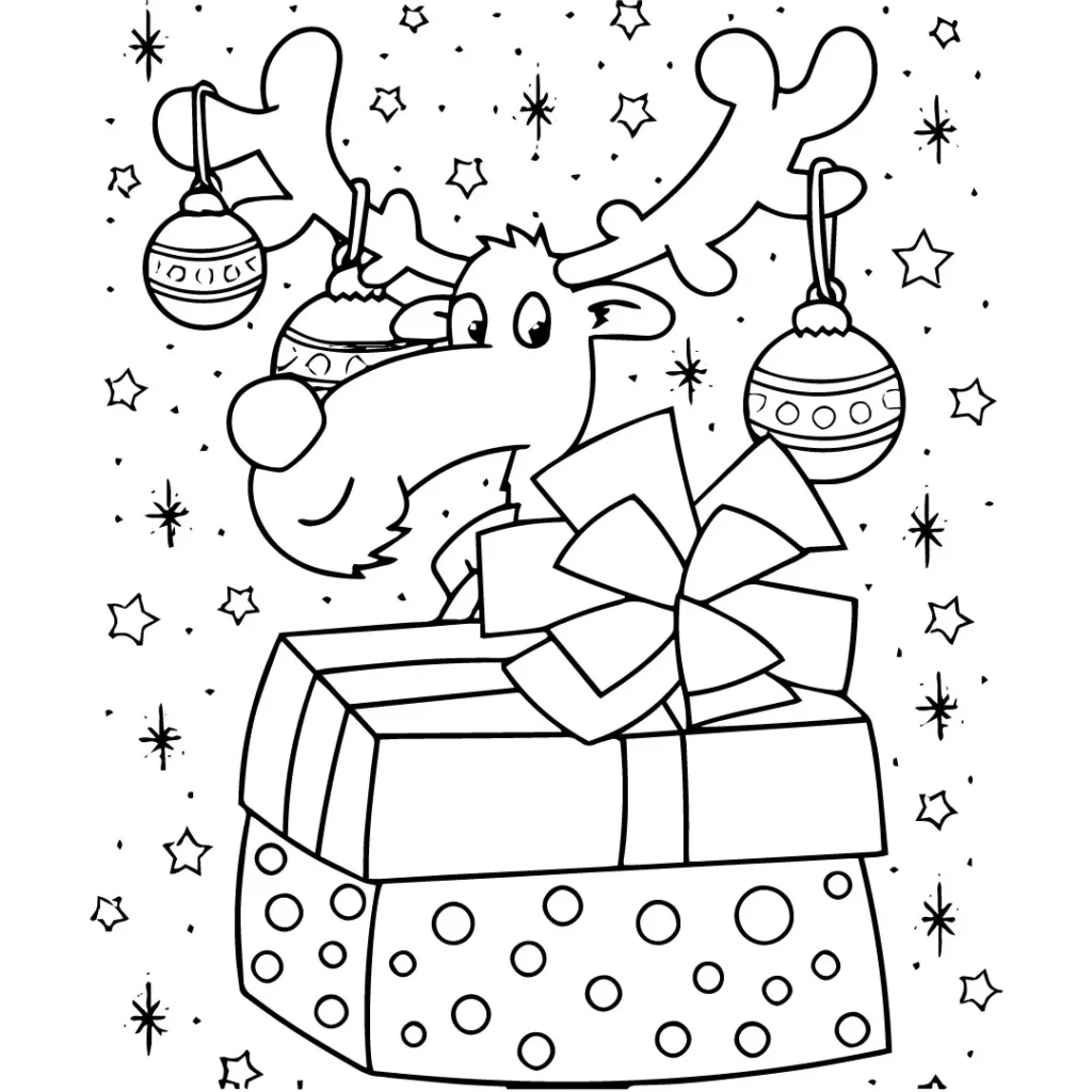 Christmas Coloring Page