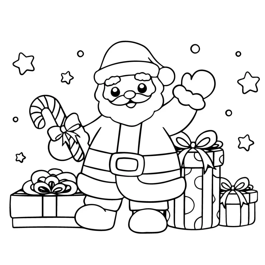 Christmas Coloring Page