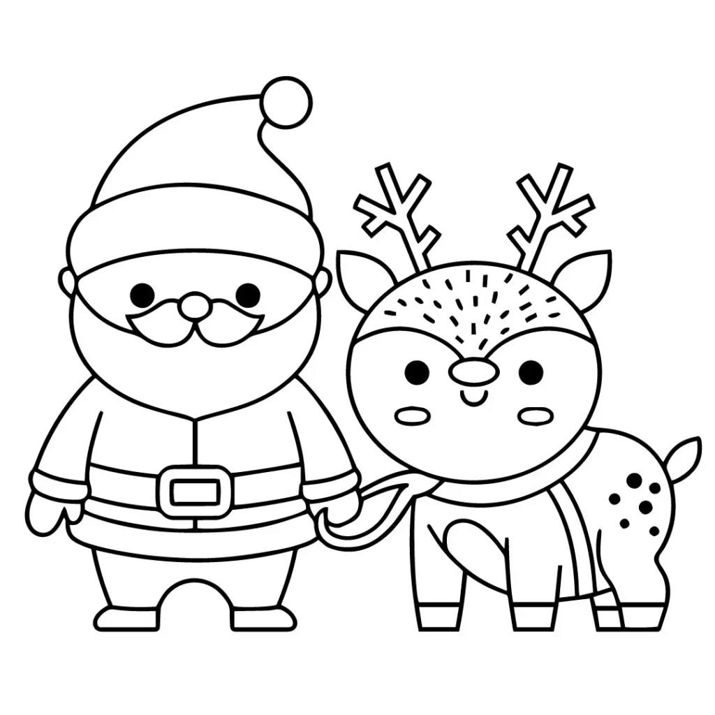 Christmas Coloring Page