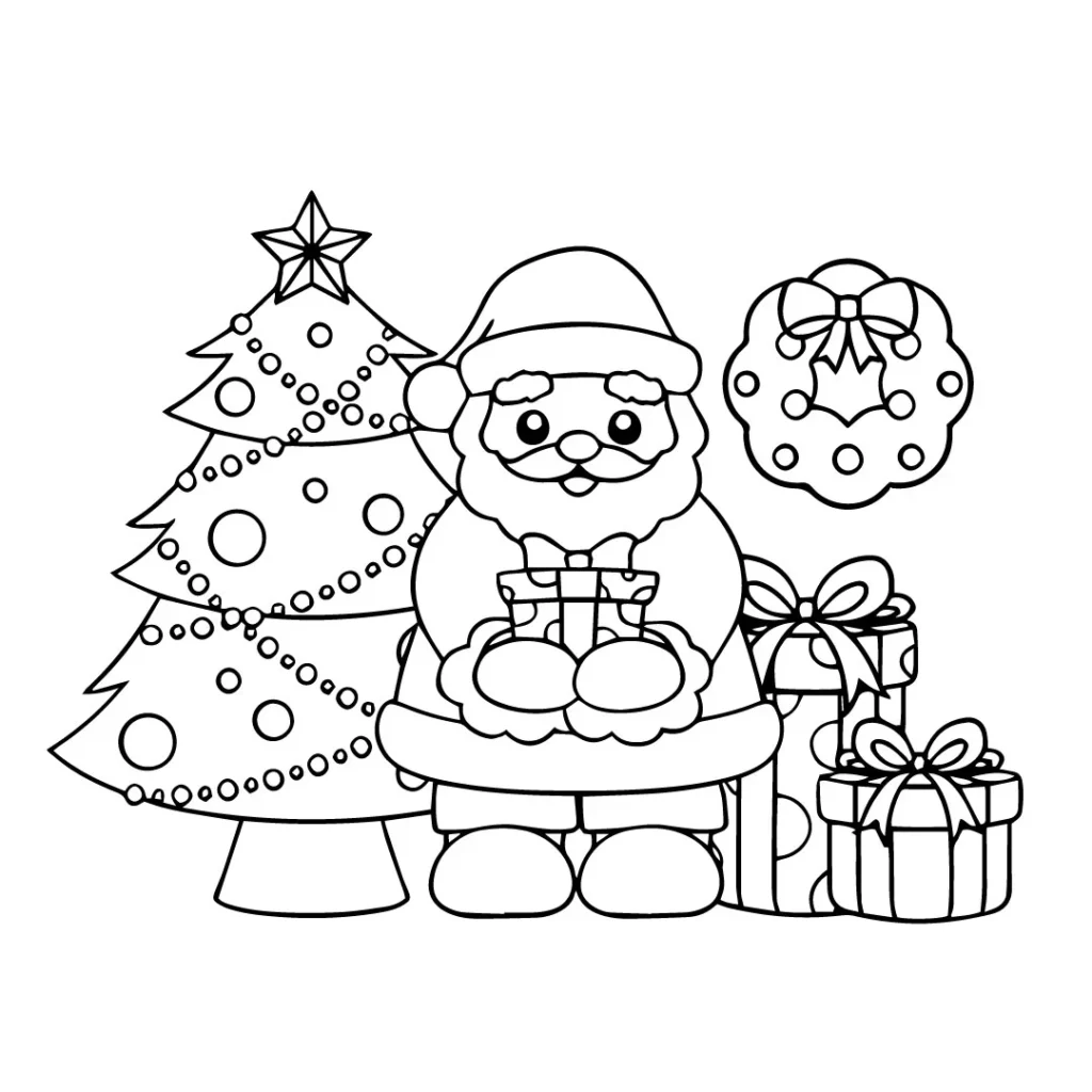 Christmas Coloring Page