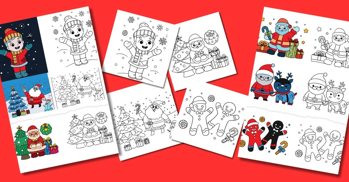 christmas coloring pages