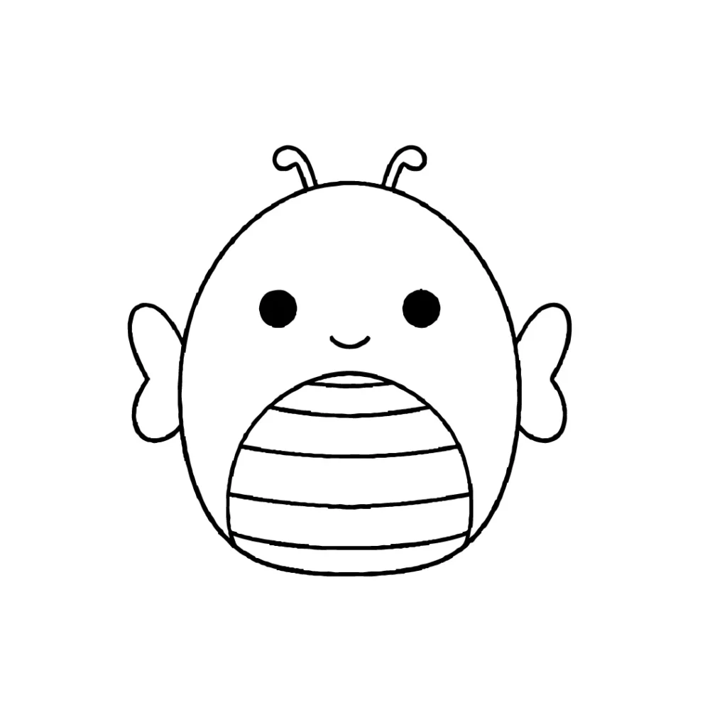 Squishmallow Coloring Page