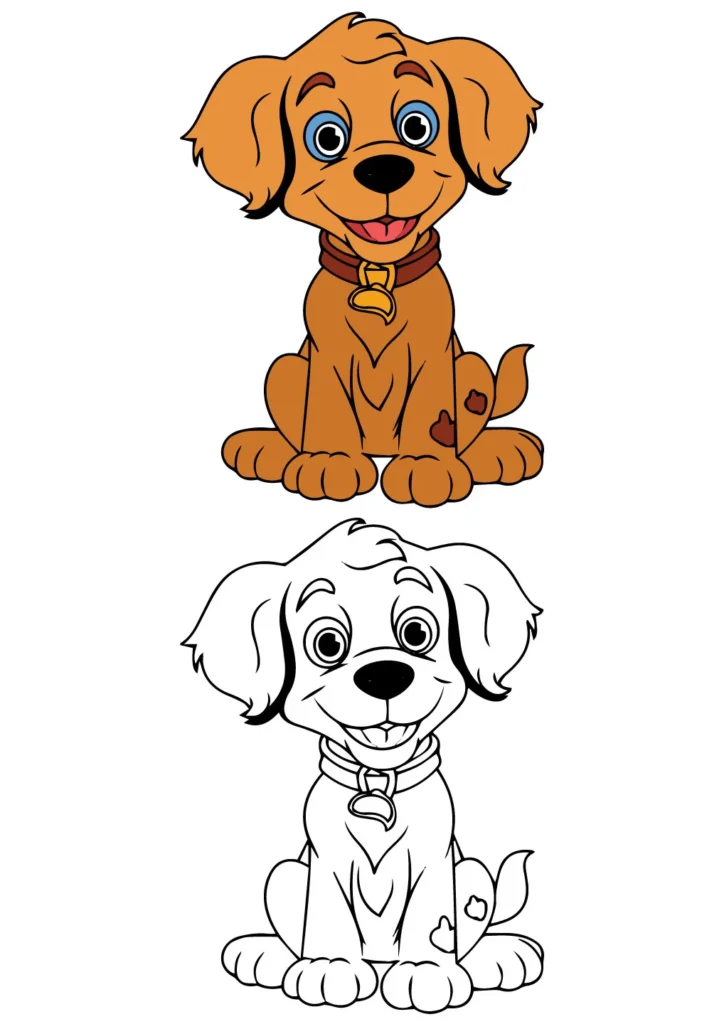 Puppy Coloring Pages