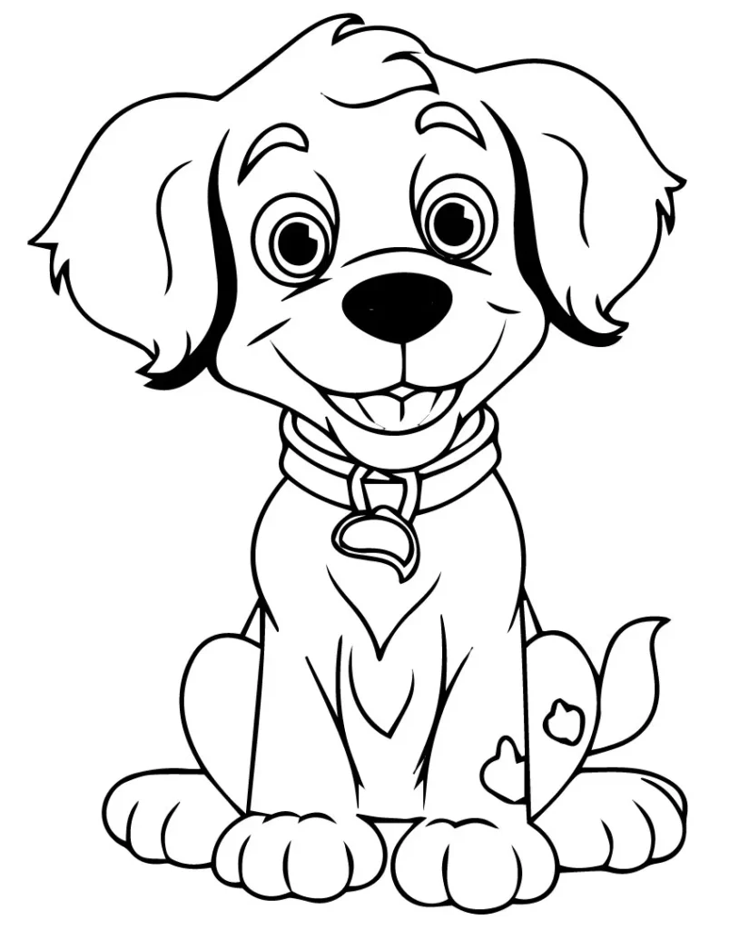 Puppy Coloring Pages