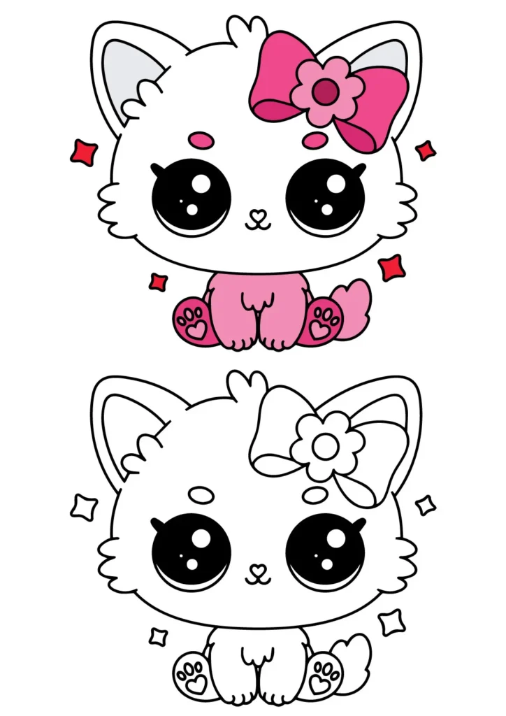 Hello Kitty Coloring Pages