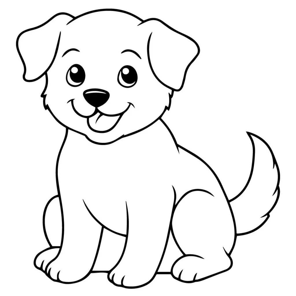 Puppy Coloring Pages