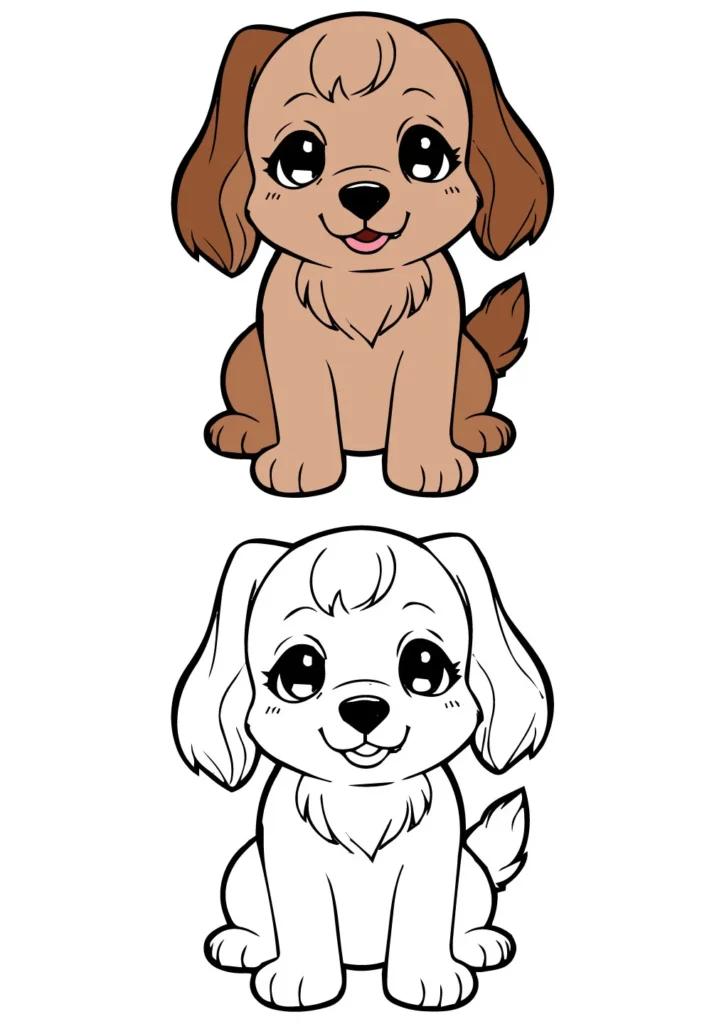 Puppy Coloring Pages