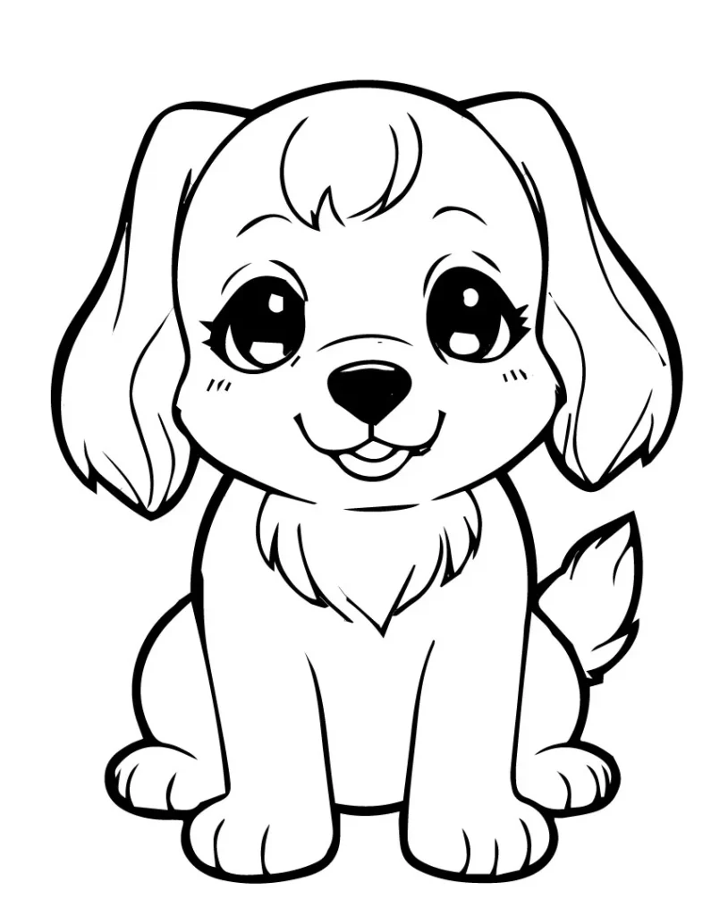 Puppy Coloring Pages