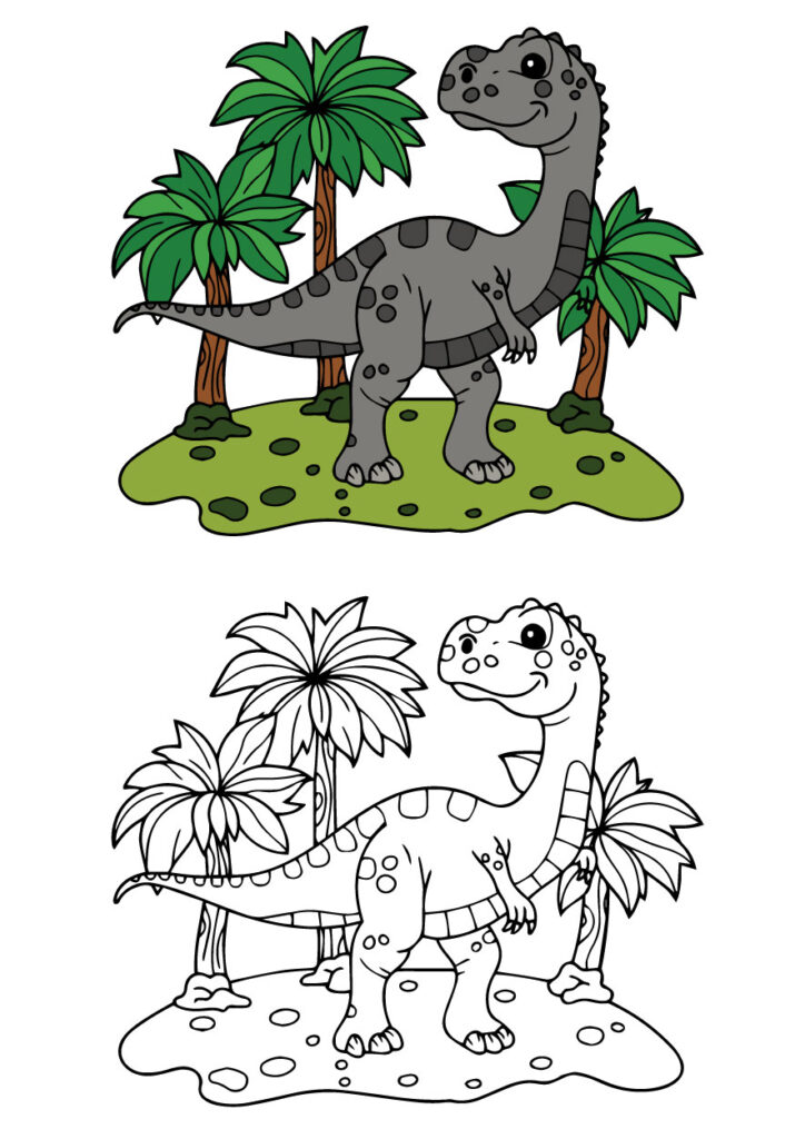 Dino Adventure in Tropical Island