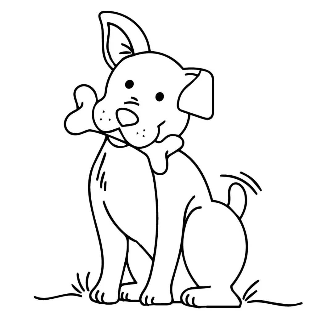 Puppy Coloring Pages