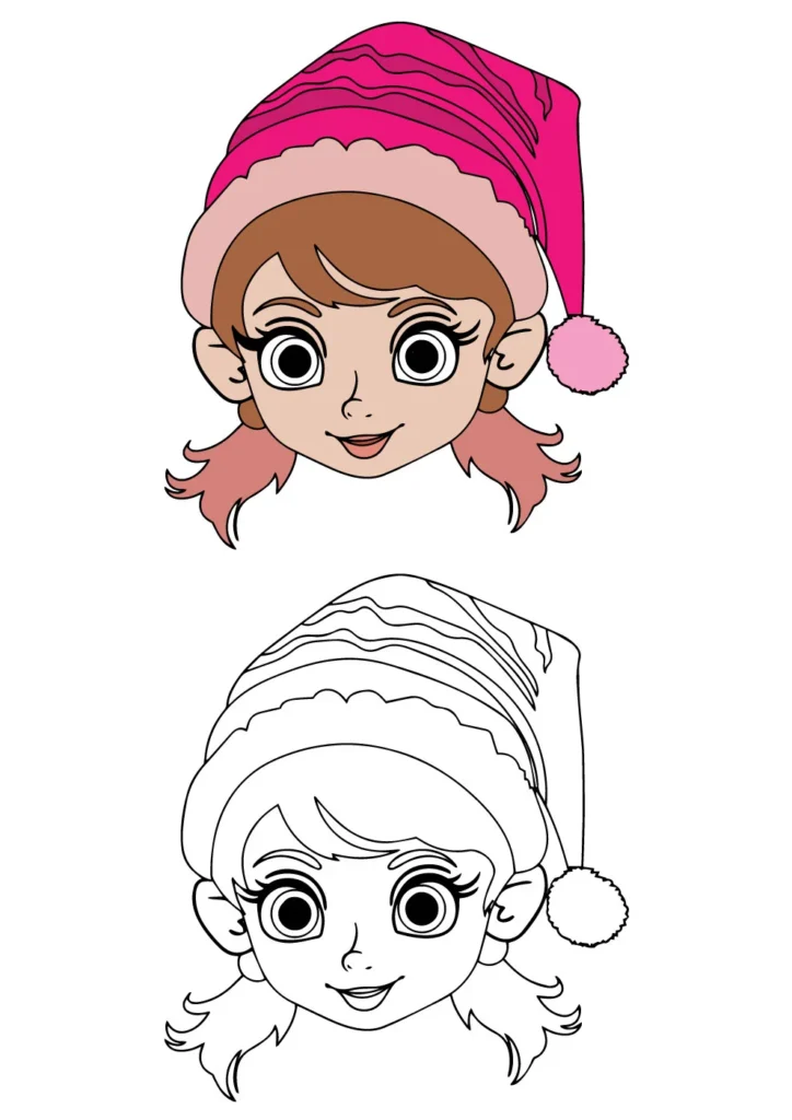 Winter coloring pages