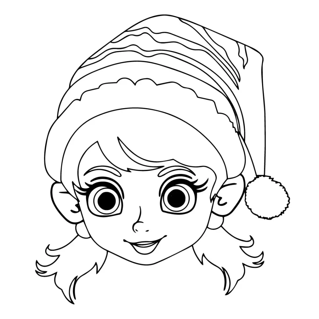 Winter coloring pages