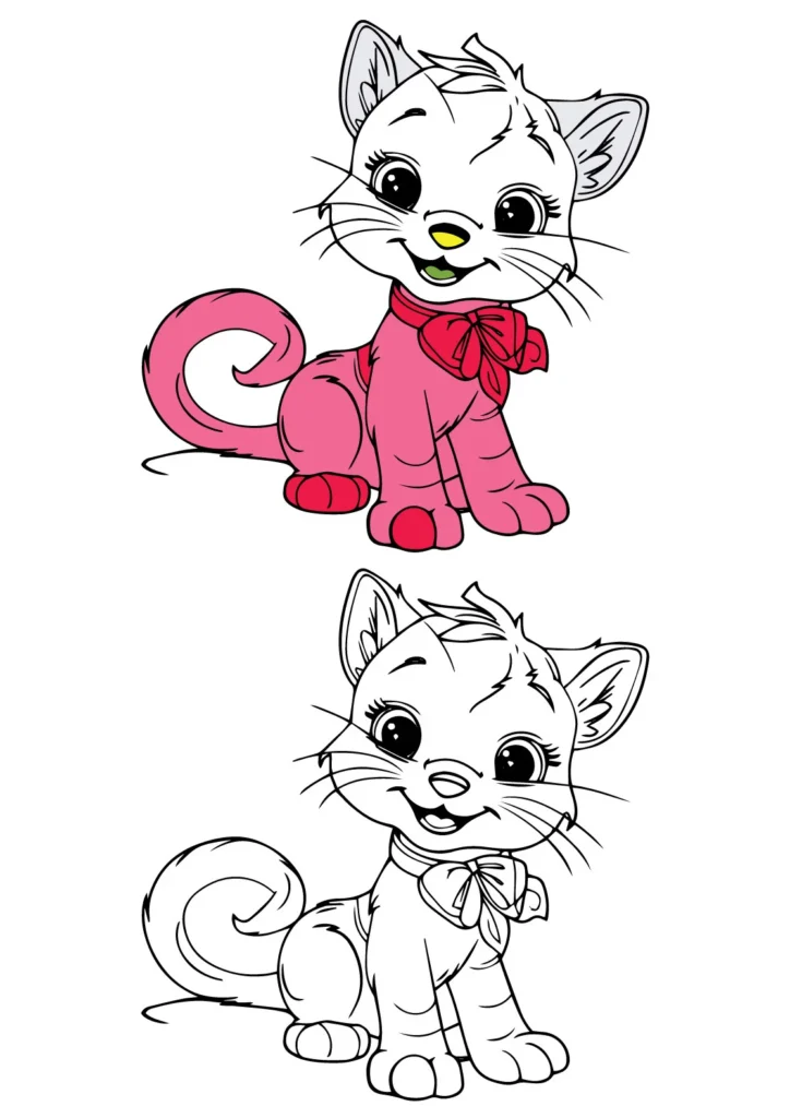 Hello Kitty Coloring Pages