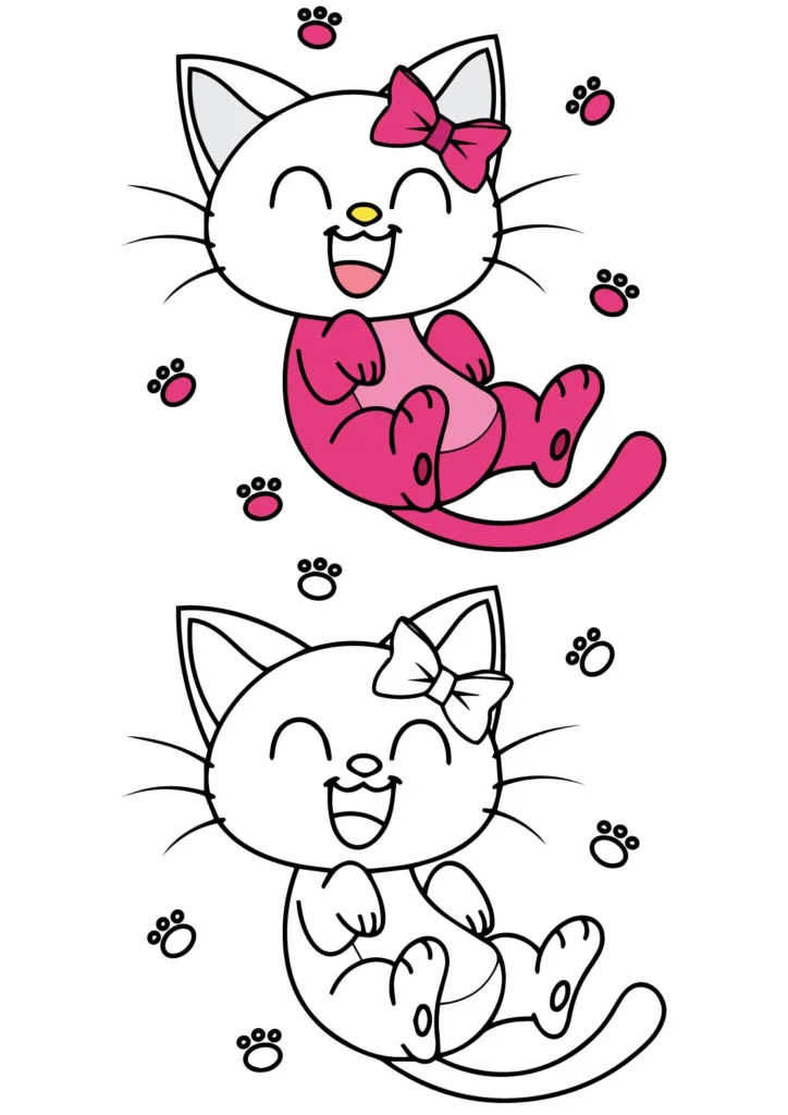 Hello Kitty Coloring Pages