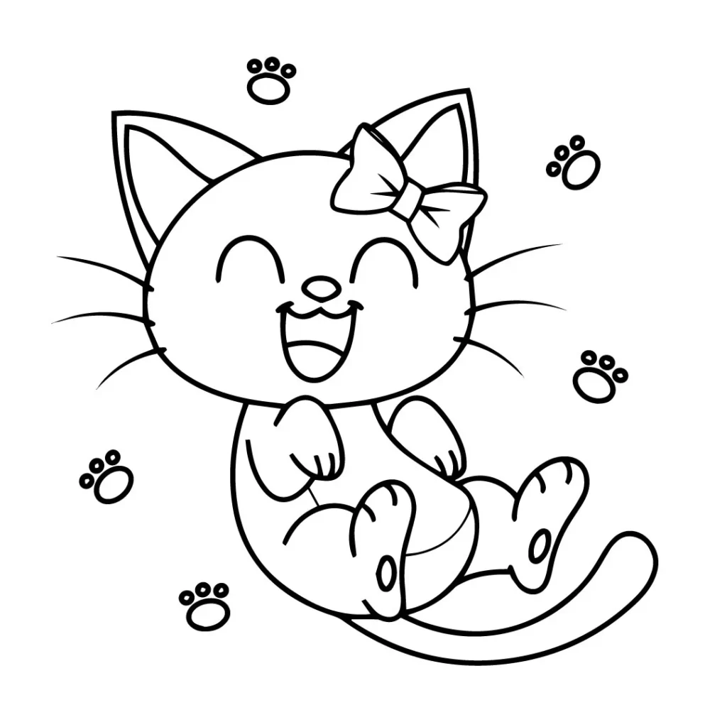 Hello Kitty Coloring Pages