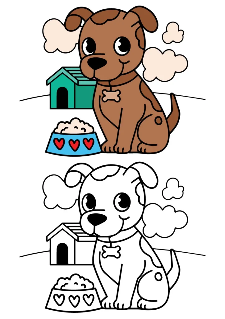 Puppy Coloring Pages