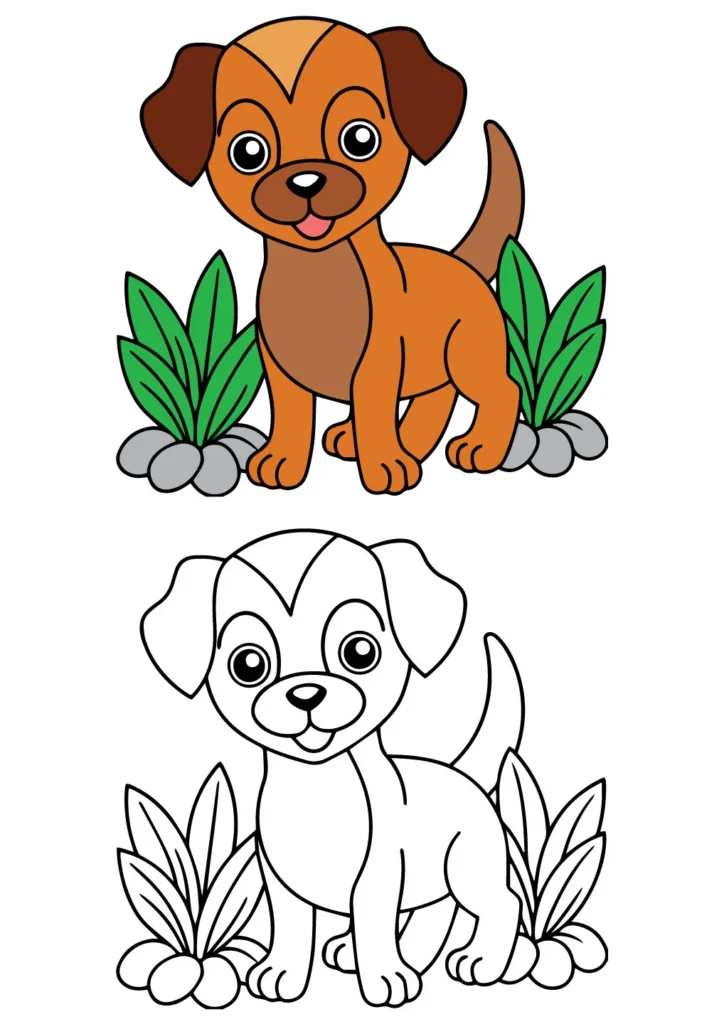 Puppy Coloring Pages