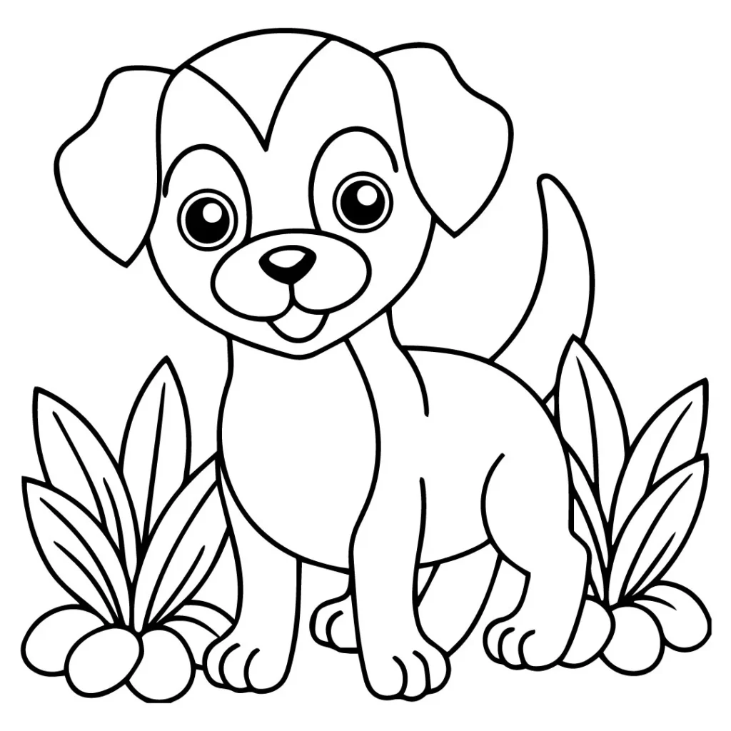 Puppy Coloring Pages