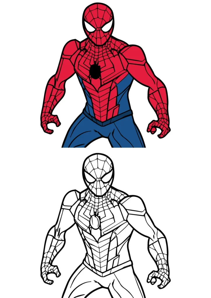 Spiderman Coloring Page