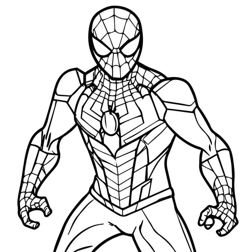 Spiderman Coloring Page