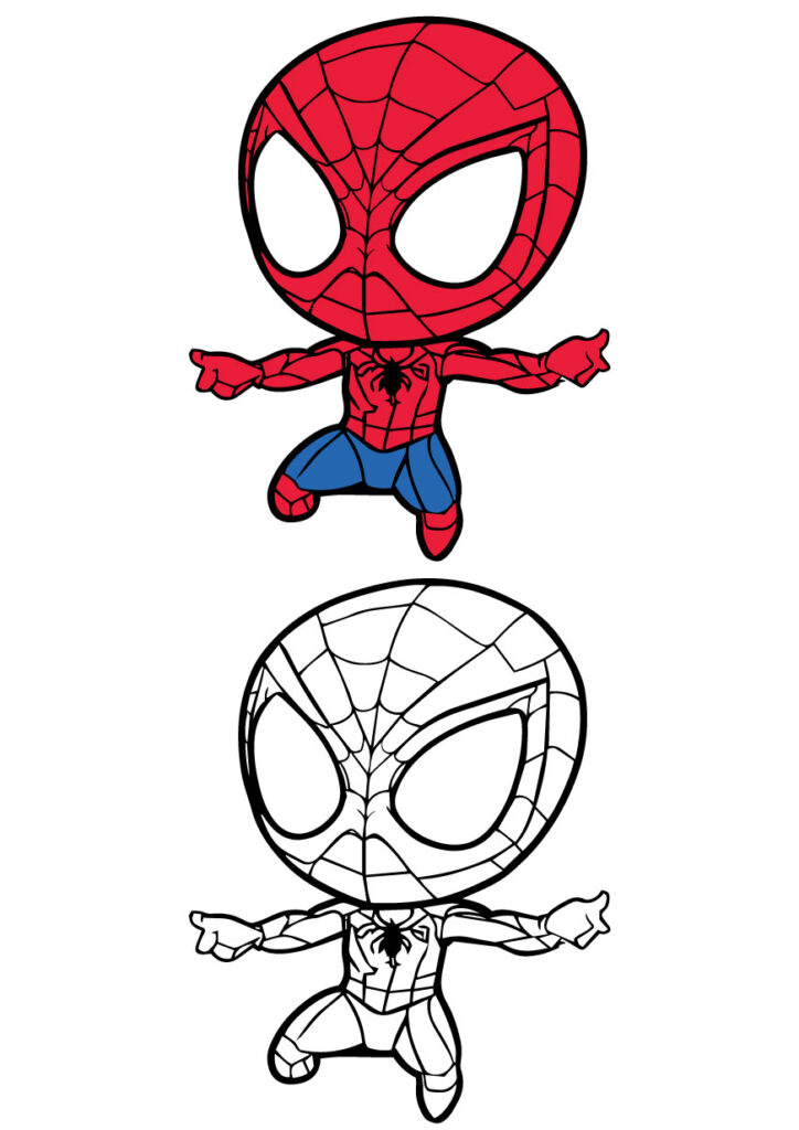 Spiderman Coloring Page