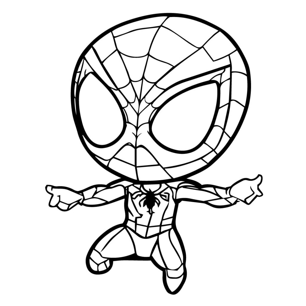 Spiderman Coloring Page