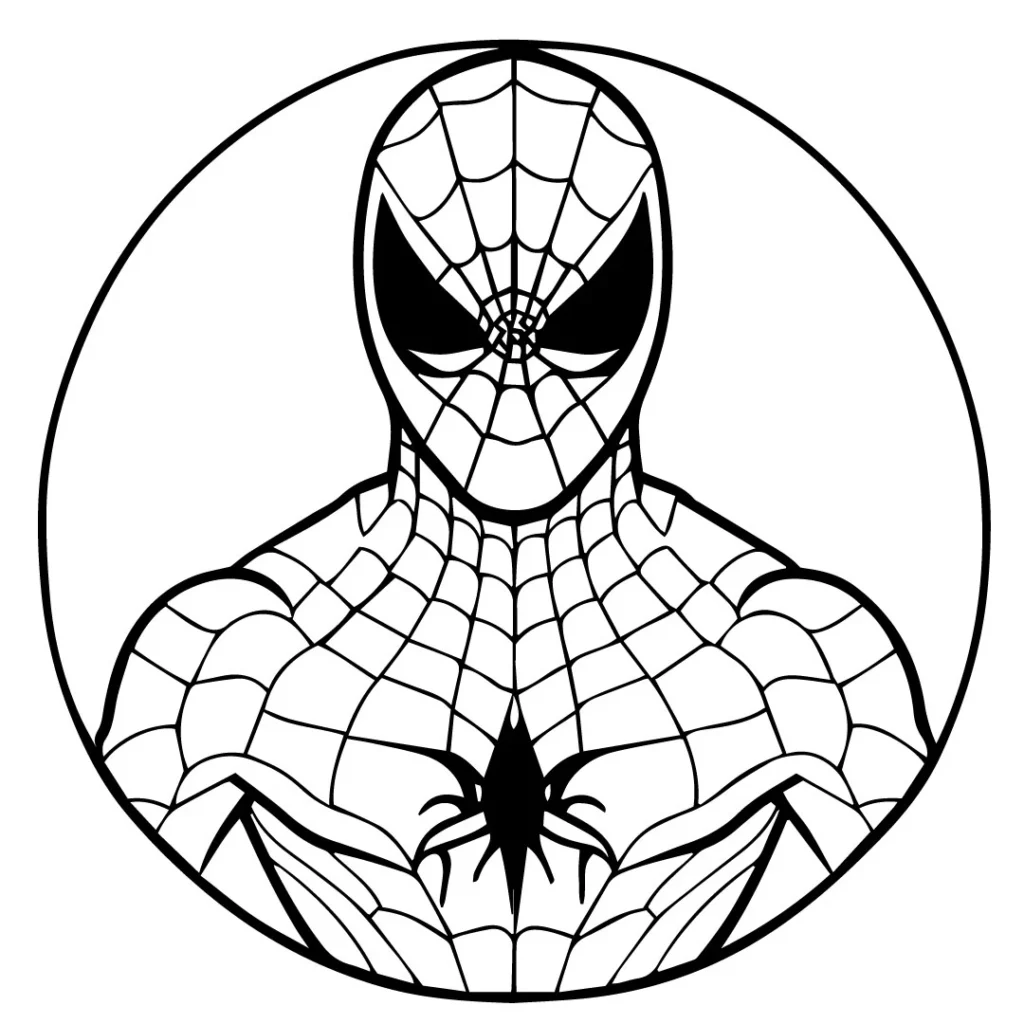 Spiderman Coloring Page