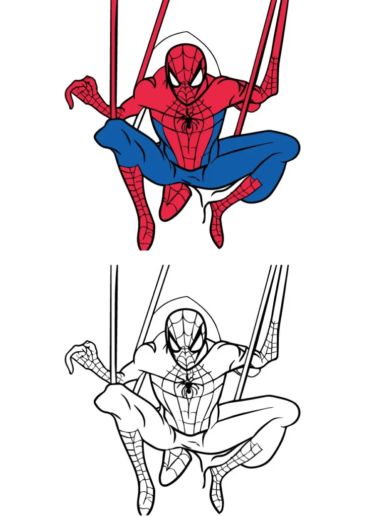 Spiderman Coloring Page