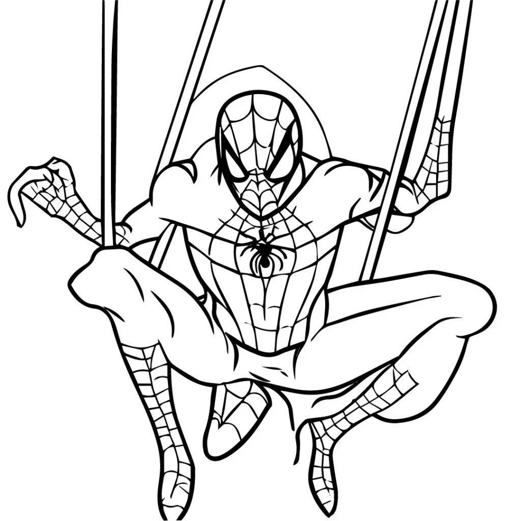 Spiderman Coloring Page