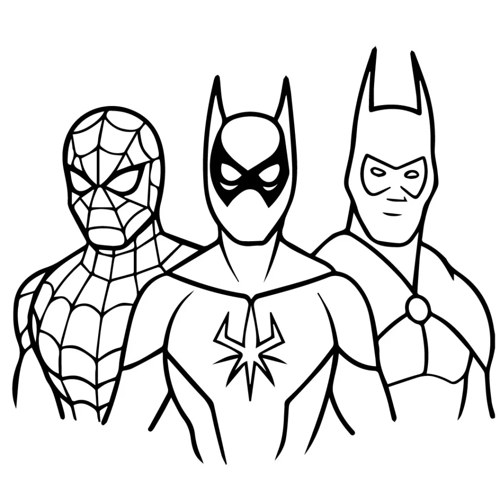 Spiderman Coloring Page