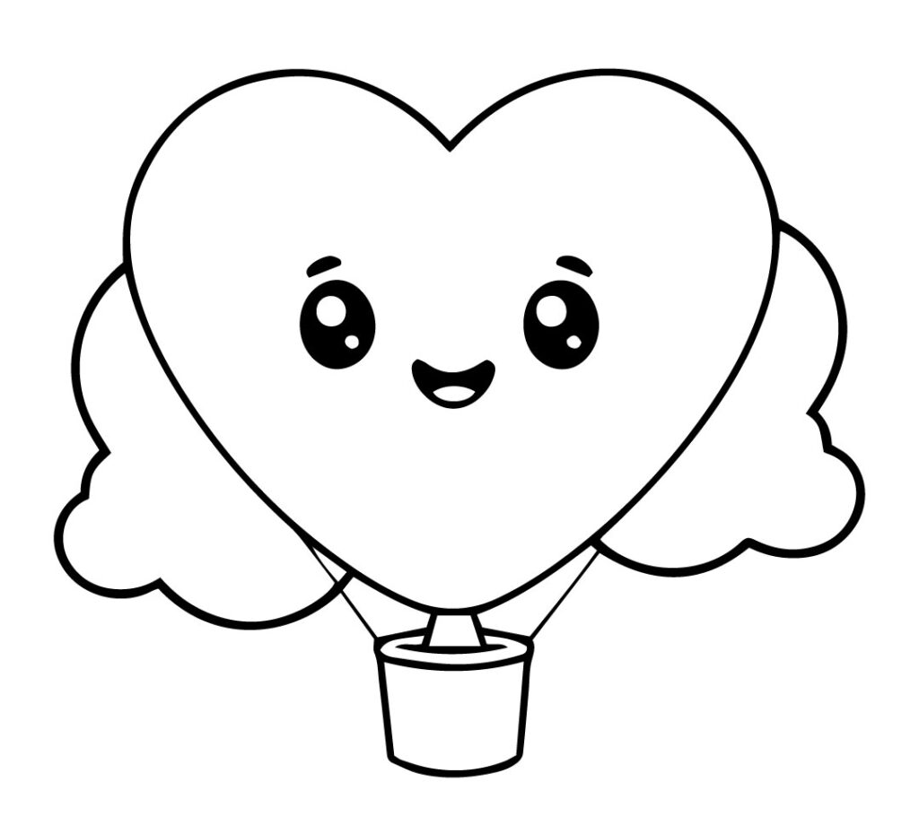 Heart Coloring Pages