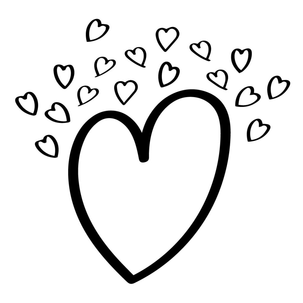 Heart Coloring Pages