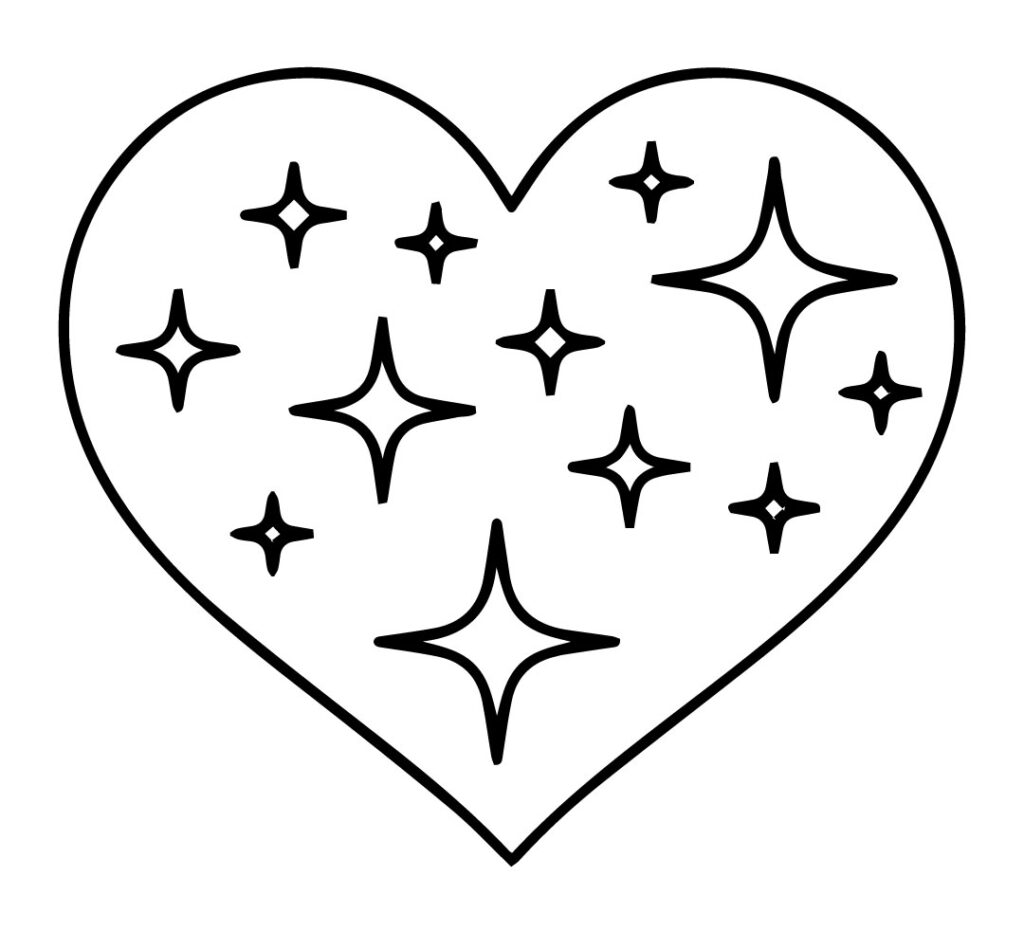 Heart Coloring Pages