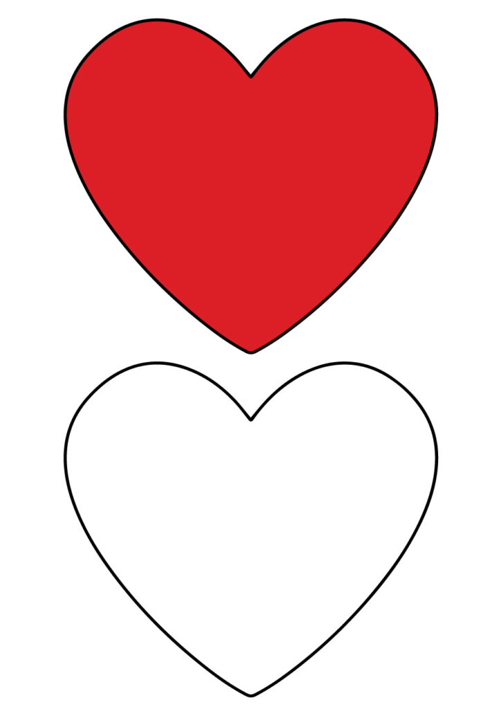 Heart Coloring Pages