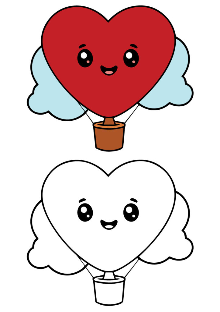 Heart Coloring Pages