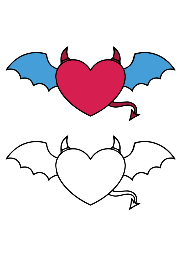 Heart Coloring Pages